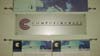 Frosted vinyl effects and displays for offices