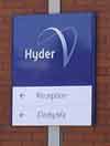 Office signs fixed to walls, attractive, durable and easy to maintain