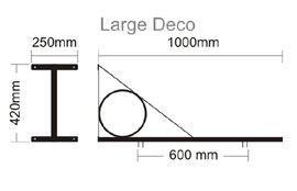 thumbnail picture of a hanging sign, please click on it for an enlargement